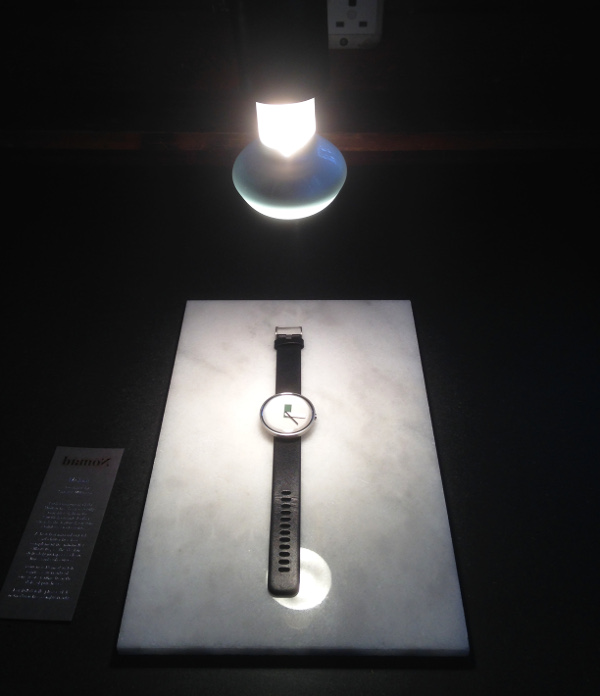 DS Nomad watch on marble